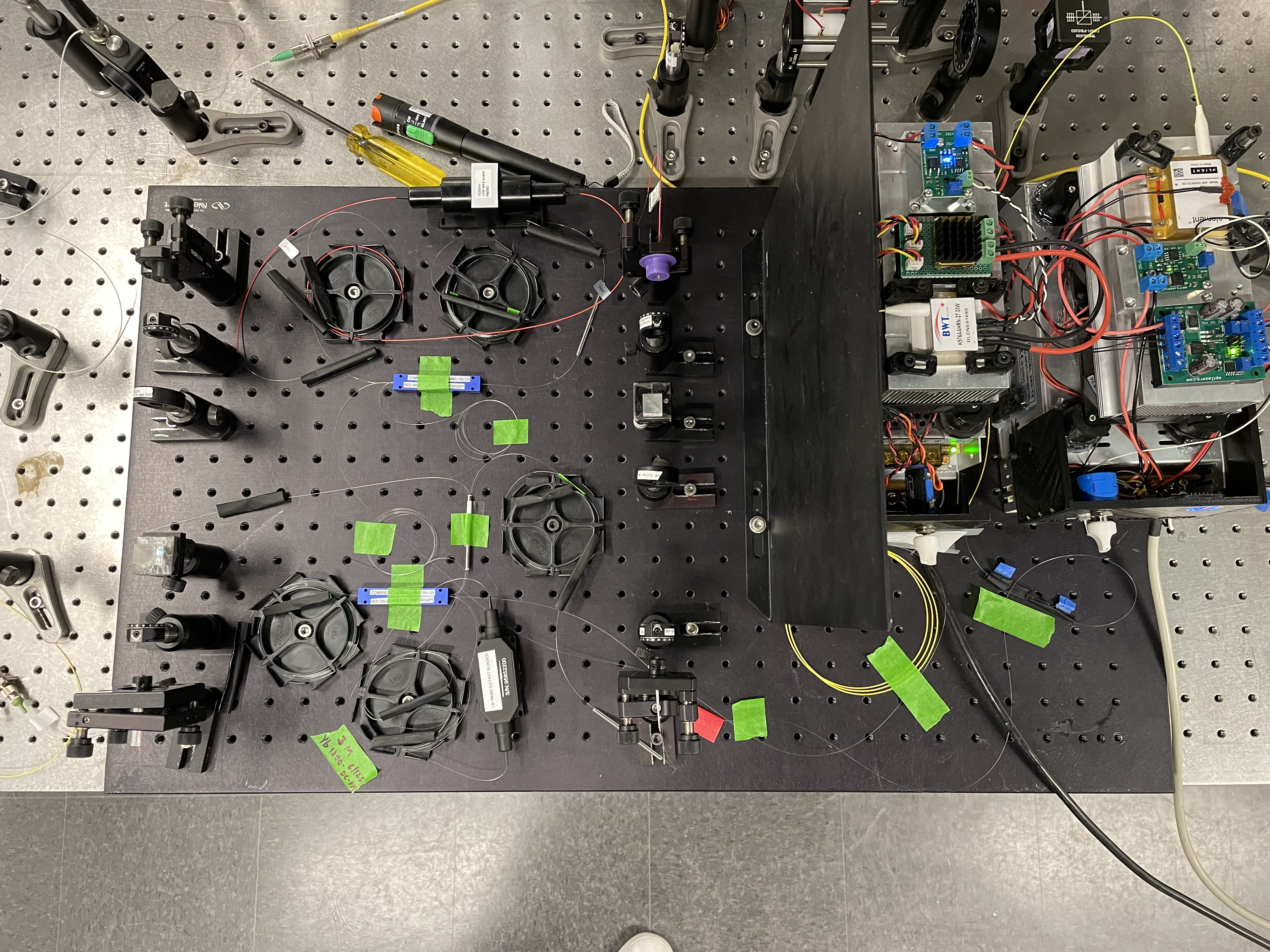 Schematic and PD traces